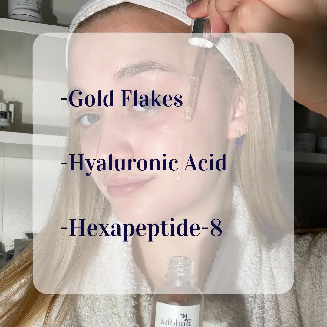 24K Gold Hyaluronic Serum | White Label Skincare - ownlabelskincare