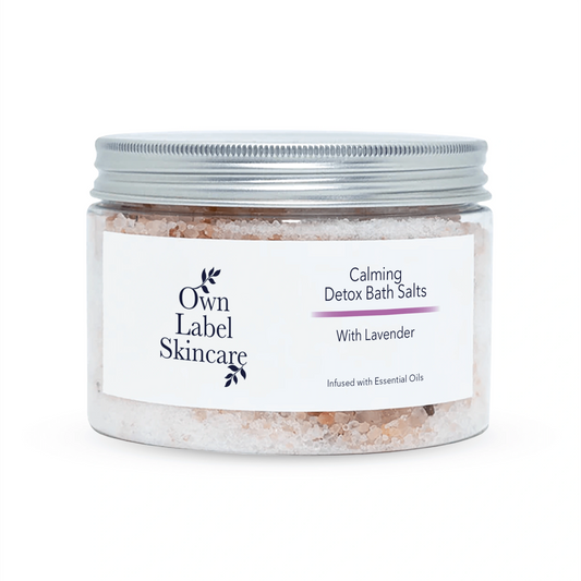 Calming - Lavender Epsom Bath Salts | White Label Skincare