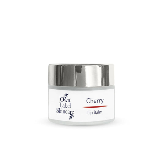 Own Label Skincare. Vegan Cherry Lip Balm