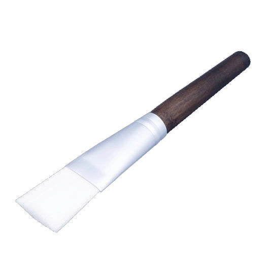 Dark Wood Bamboo Face Mask Brush