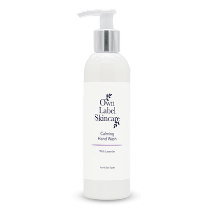 Calming Lavender Vegan Hand Wash. Own Label Skincare