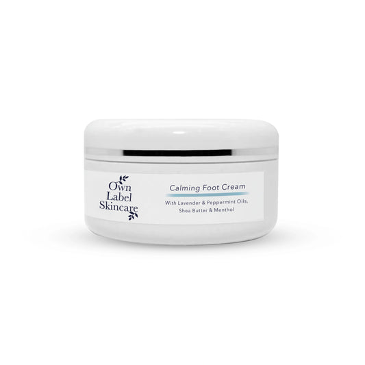 Calming Foot Cream | Lavender & Mint | White Label Skincare