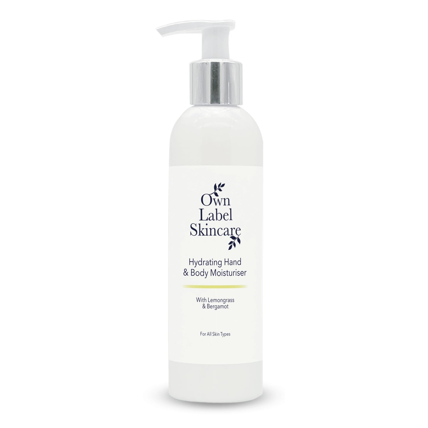 Lemongrass & Bergamot Body Lotion | White Label Skincare