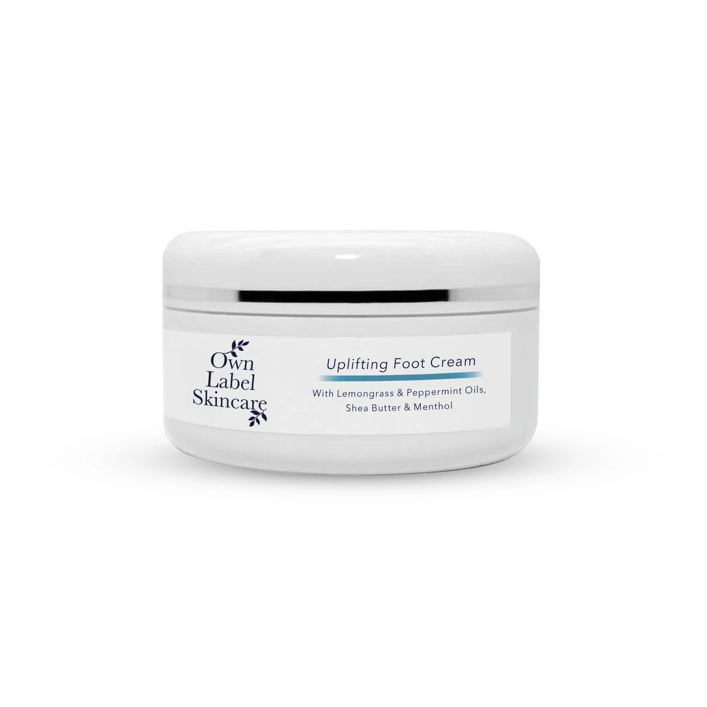 Uplifting Foot Cream | Lemongrass & Mint | White Label Skincare