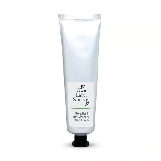 Lime, Basil & Mandarin Hand cream | White Label Skincare