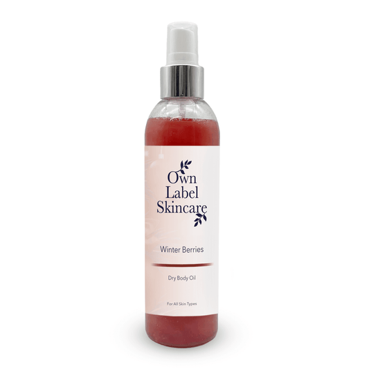 Winter Berries Shimmer Body Oil | Own Label Skincare