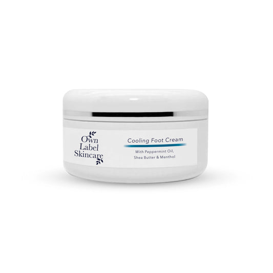 Cooling Foot Cream | Peppermint | White Label Skincare