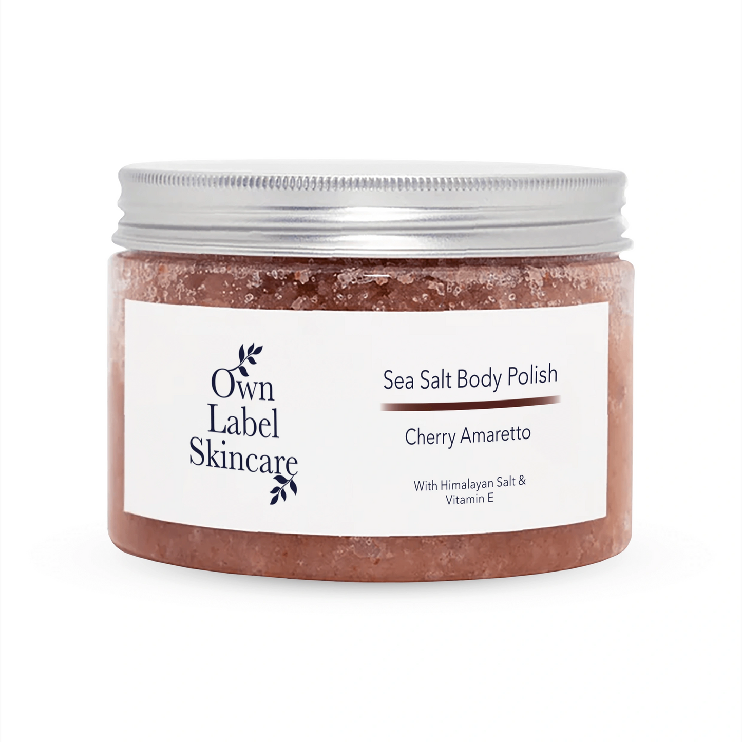 Cherry Amaretto Sea Salt Body Scrub | White Label Skincare