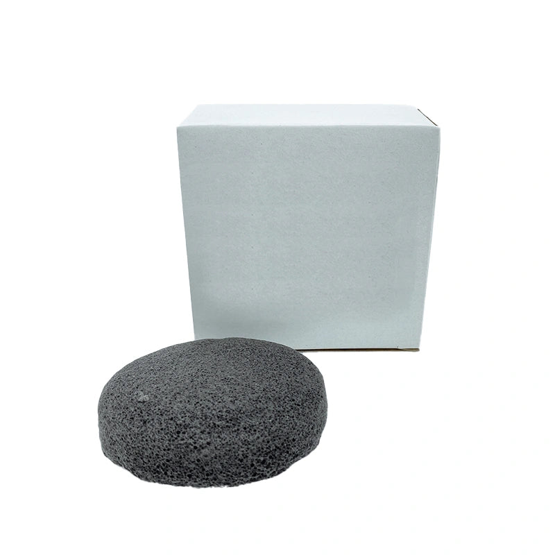 Black Charcoal Konjac Sponge | White Label Skincare