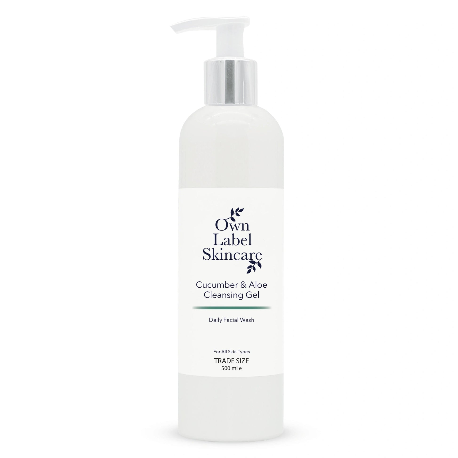 Aloe & Cucumber Gel Cleanser | White Label Skincare - ownlabelskincare