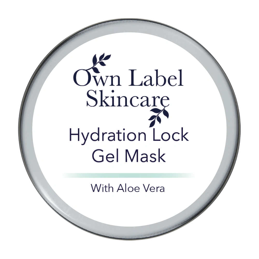 Aloe Vera Gel Face Mask | Hydration Lock | White Label Skincare - ownlabelskincare