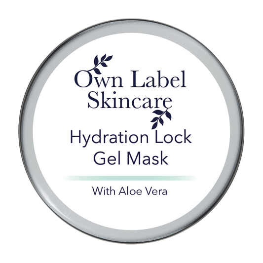 Aloe Vera Gel Face Mask | Hydration Lock | White Label Skincare - ownlabelskincare