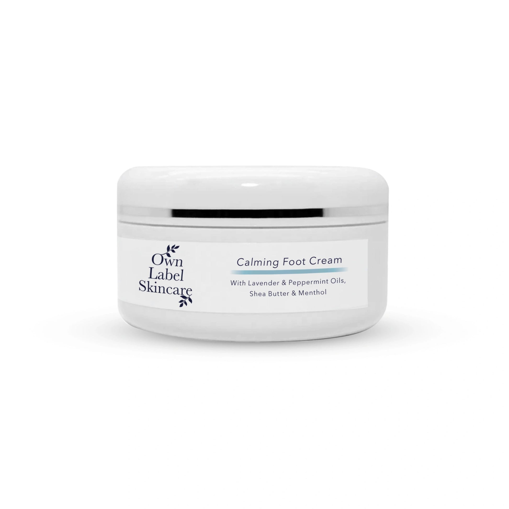 Calming Foot Cream | Lavender & Mint | White Label Skincare - ownlabelskincare