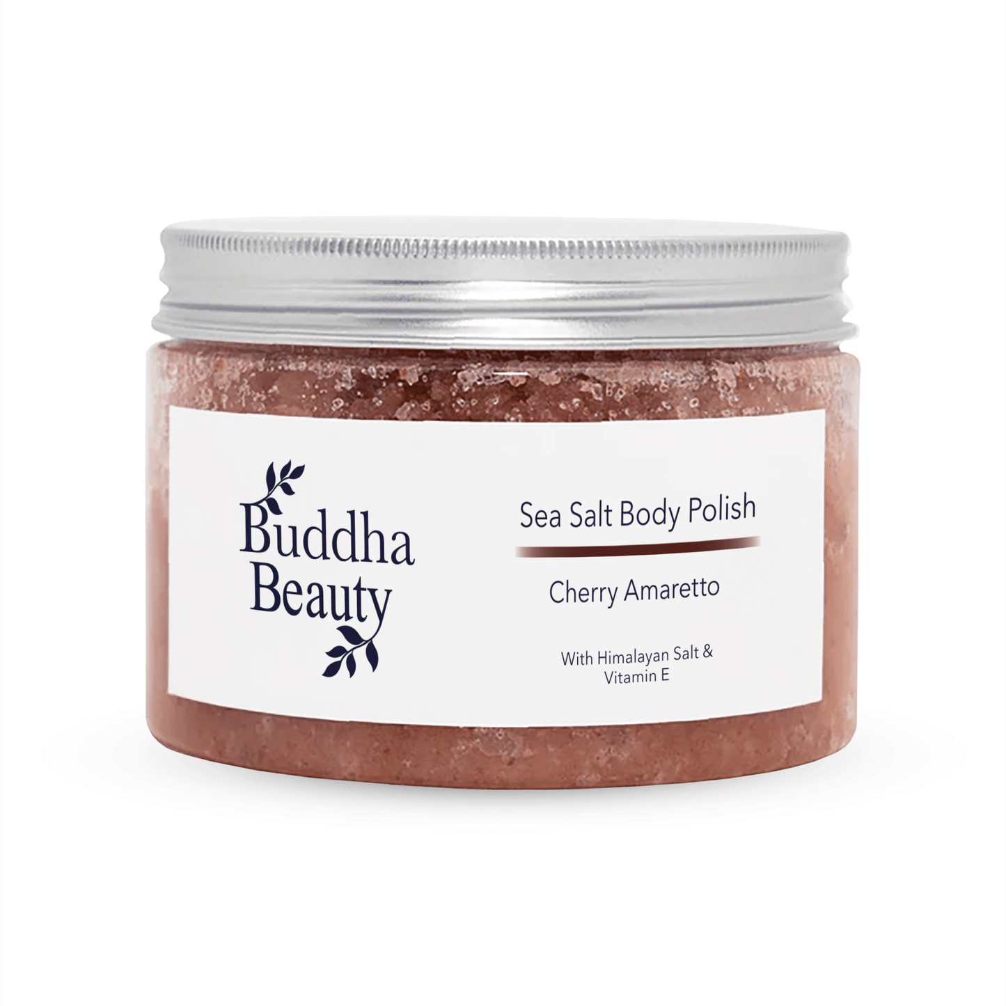 Cherry Amaretto Sea Salt Body Scrub | Buddha Beauty Trade - ownlabelskincare