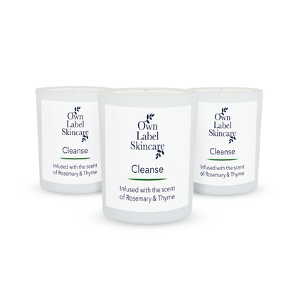 Cleanse - Rosemary & Thyme Room Collection | White Label Skincare - ownlabelskincare