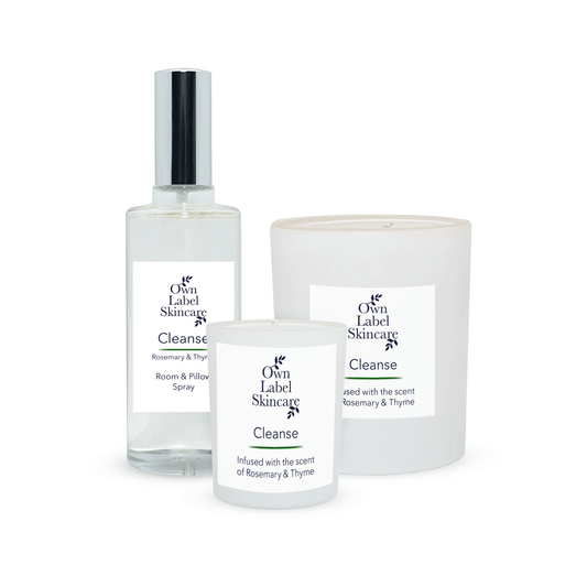 Cleanse - Rosemary & Thyme Room Collection | White Label Skincare - ownlabelskincare