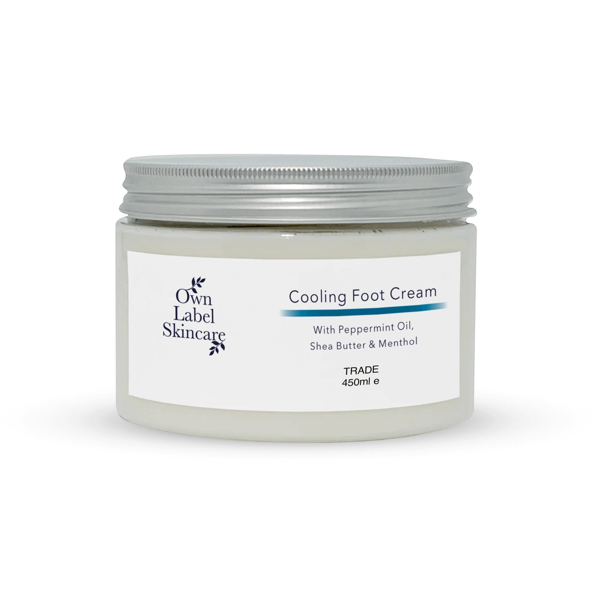 Cooling Foot Cream | Peppermint | White Label Skincare - ownlabelskincare