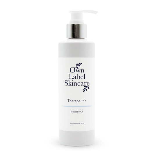 Fragrance Free Therapeutic Massage Oil | White Label Skincare - ownlabelskincare