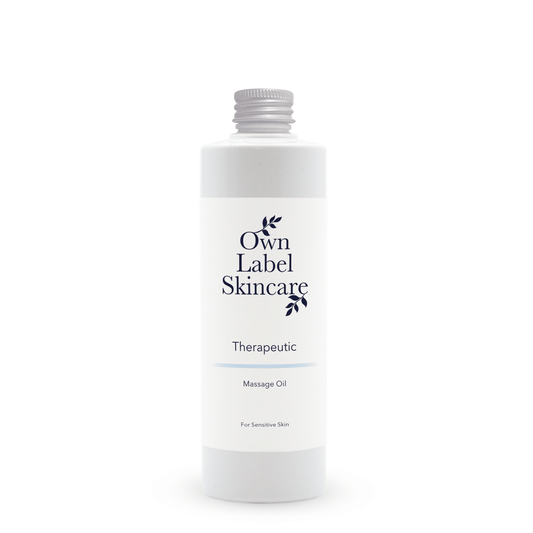 Fragrance Free Therapeutic Massage Oil | White Label Skincare - ownlabelskincare