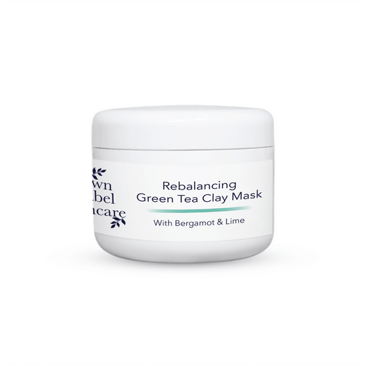 Green Tea Clay Mask with Bergamot and Lime (Limited Stock) | Rebalancing | White Label - ownlabelskincare