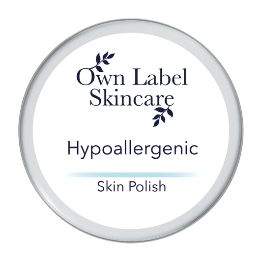 Hypoallergenic Facial Scrub | Fragrance Free | White Label Skincare - ownlabelskincare