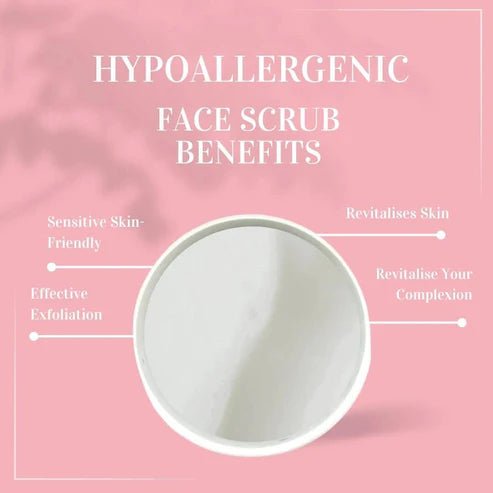 Hypoallergenic Facial Scrub | Fragrance Free | White Label Skincare - ownlabelskincare