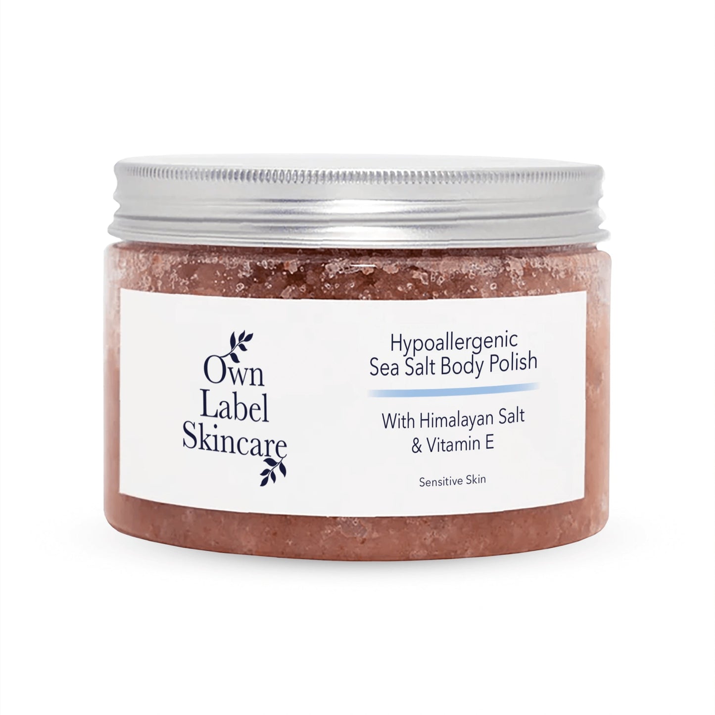 Hypoallergenic Sea Salt Body Scrub | White Label Skincare - ownlabelskincare