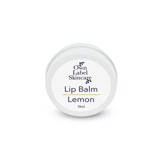 Lemon Lip Balm | White Label Skincare - ownlabelskincare