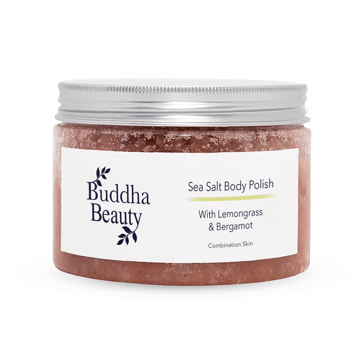 Lemongrass & Bergamot Sea Salt Body Scrub | Buddha Beauty Trade - ownlabelskincare