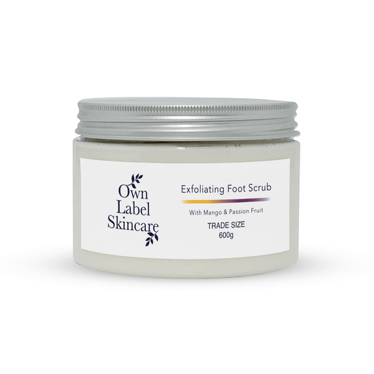 Mango & Passion Fruit Foot Scrub | Own Label - ownlabelskincare