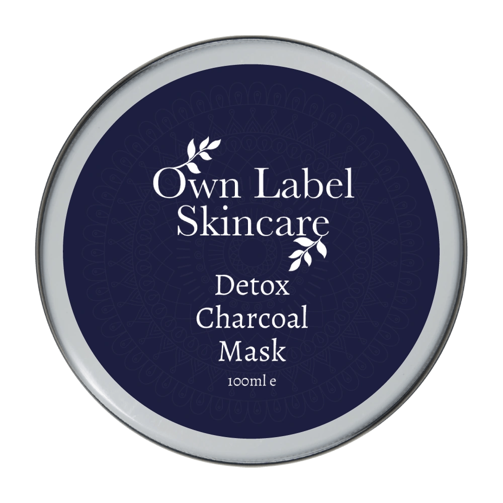 Mens Bamboo Charcoal Detox Clay Mask | Own Label - ownlabelskincare