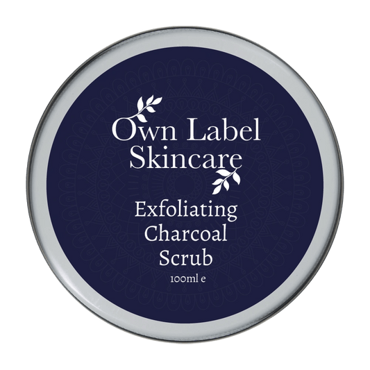 Mens Black Charcoal & Liquorice Facial Polish | Own Label Skincare - ownlabelskincare