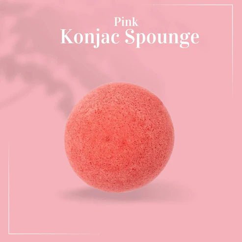 Pink Clay Konjac Sponge | White Label Skincare - ownlabelskincare