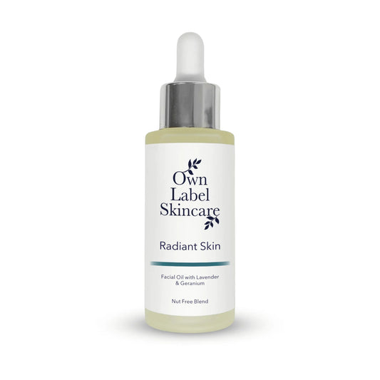 Radiant Skin Facial Oil | Nut Free | White Label Skincare - ownlabelskincare