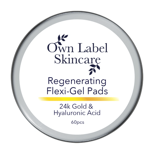 Regenerating 24k Flexi Mask Gel Eye Pads | White Label Skincare - ownlabelskincare