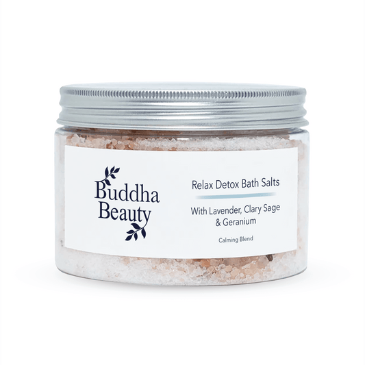 Relax - Lavender, Sage, Geranium Bath Salt | Buddha Beauty Trade - ownlabelskincare