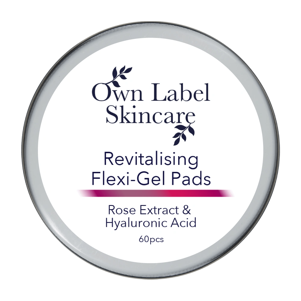 Revitalising Flexi Mask Gel Eye Pads With Rose Extract | White Label Skincare - ownlabelskincare