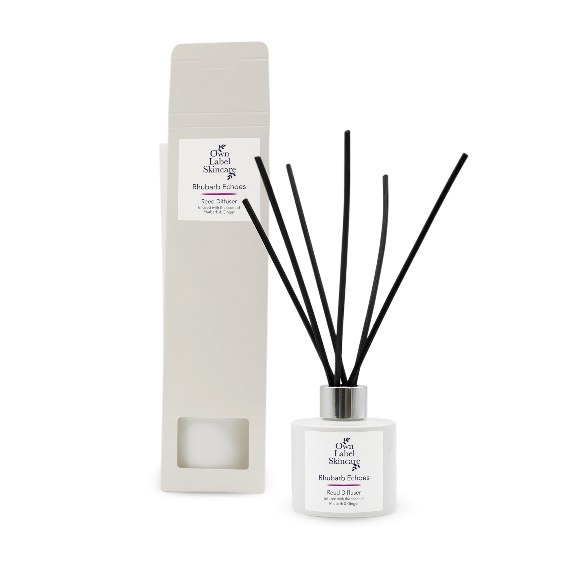 Rhubarb Echoes Reed Diffuser Own Label - ownlabelskincare