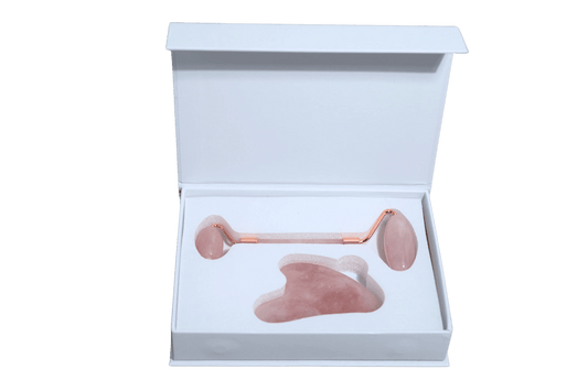 Rose Quartz Facial Roller & Gua Sha Set - ownlabelskincare