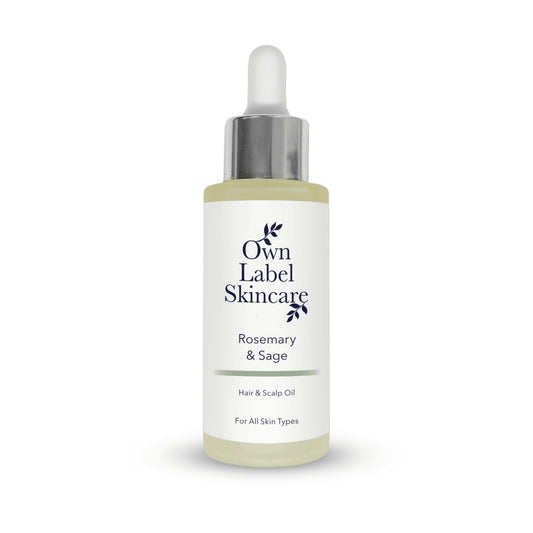 Rosemary & Sage Hair Growth Oil | Own Label Skincare - ownlabelskincare