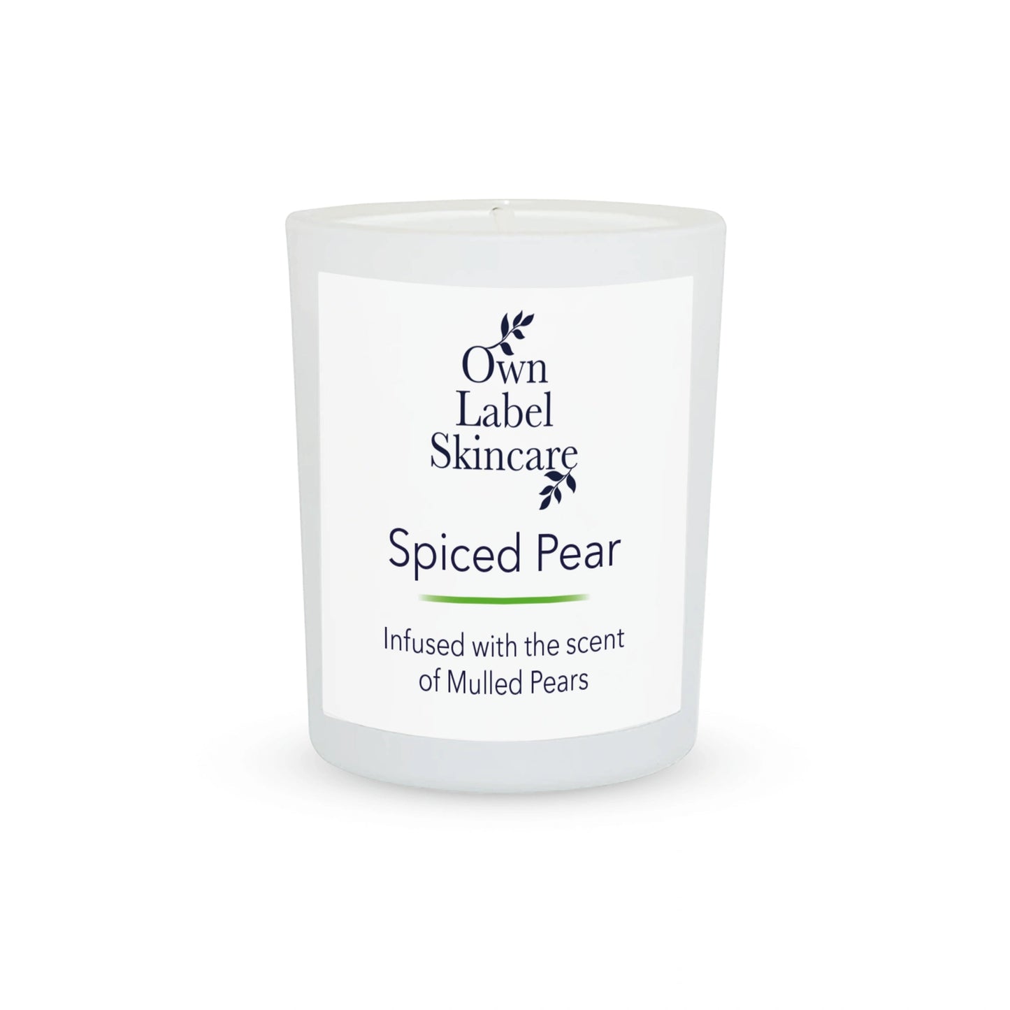 Spiced Pear Room Candle | White Label Homeware - ownlabelskincare