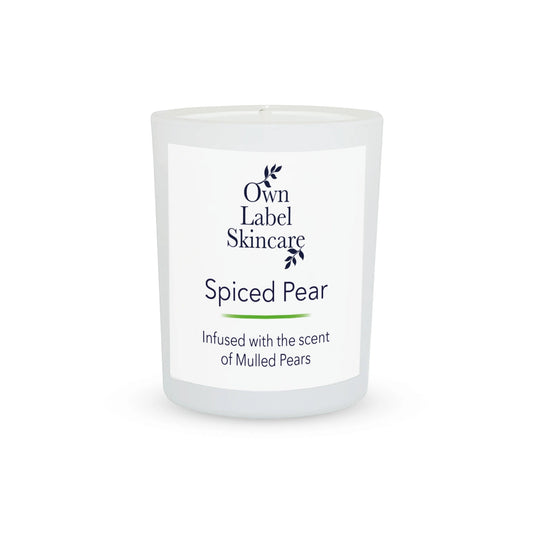 Spiced Pear Room Candle | White Label Homeware - ownlabelskincare