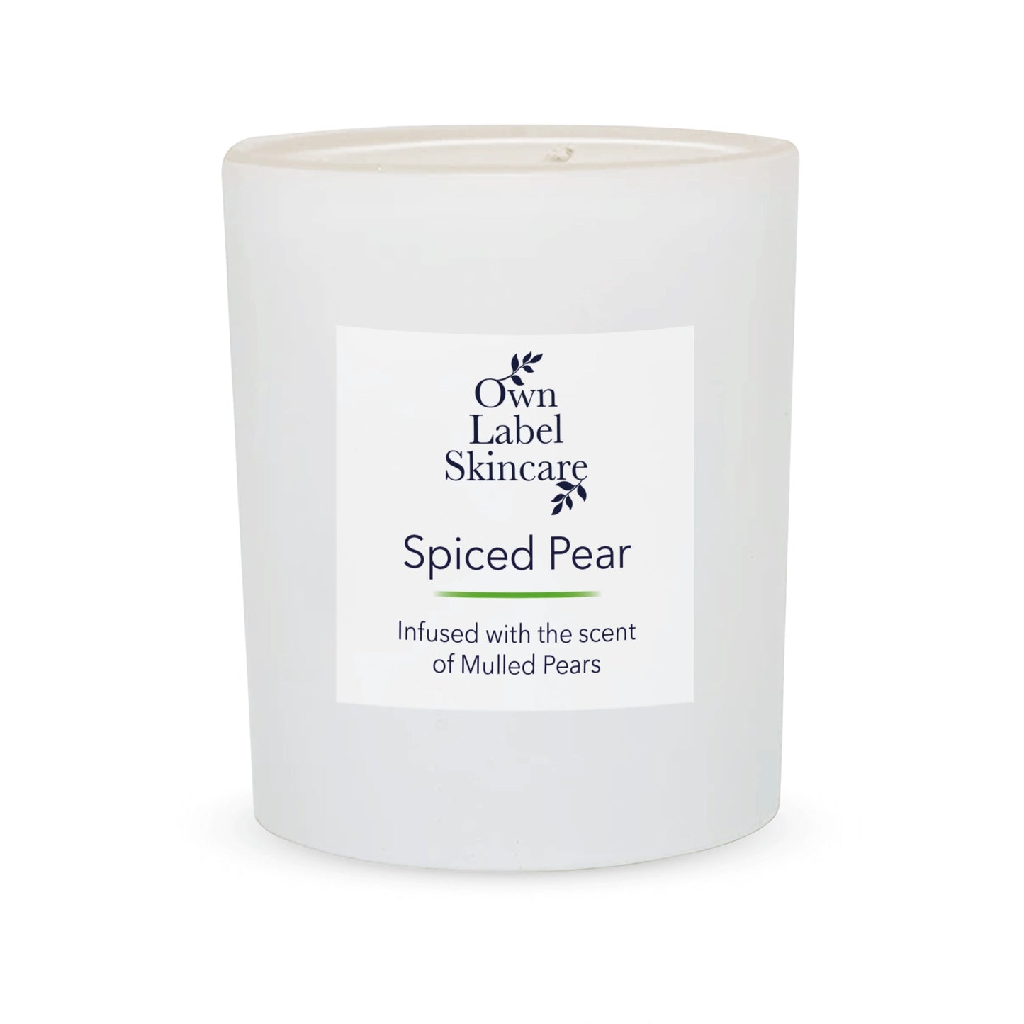 Spiced Pear Room Candle | White Label Homeware - ownlabelskincare