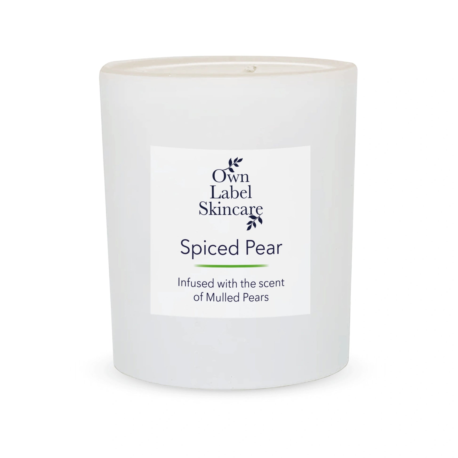 Spiced Pear Room Candle | White Label Homeware - ownlabelskincare