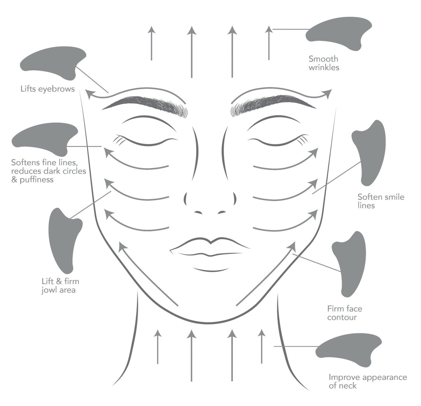 Stainless Steel Gua Sha - ownlabelskincare