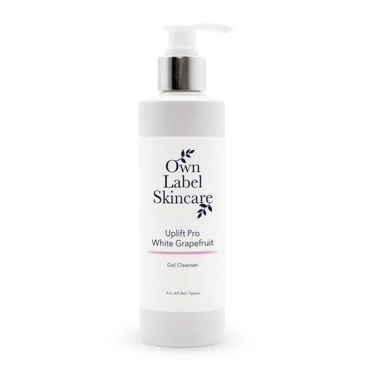 Uplift Pro White Grapefruit Gel Cleanser | White Label Skincare - ownlabelskincare