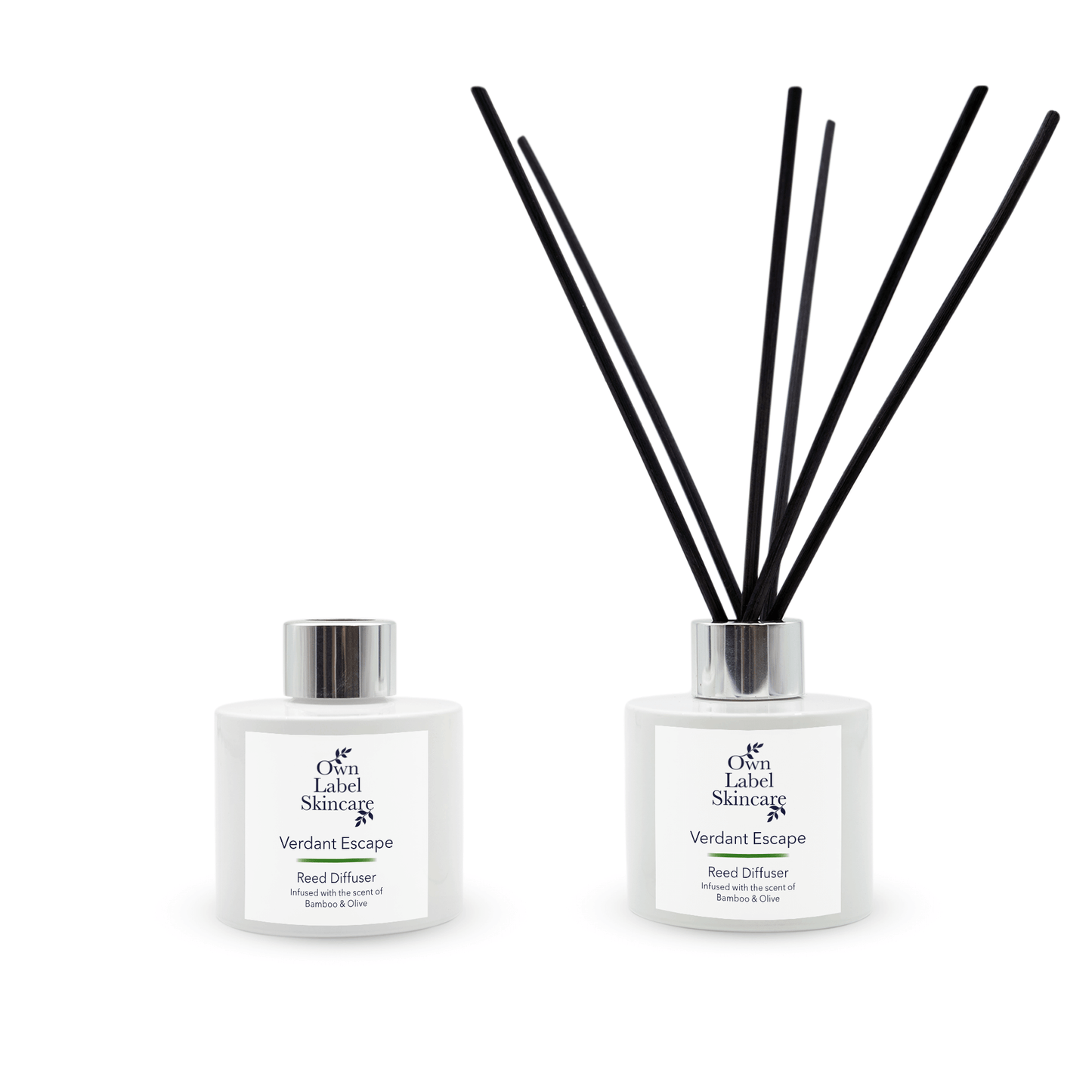 Verdant Escape: Bamboo & Olive Reed Diffuser Own Label - ownlabelskincare