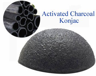 Black Charcoal Konjac Sponge | Buddha Beauty Trade - ownlabelskincare