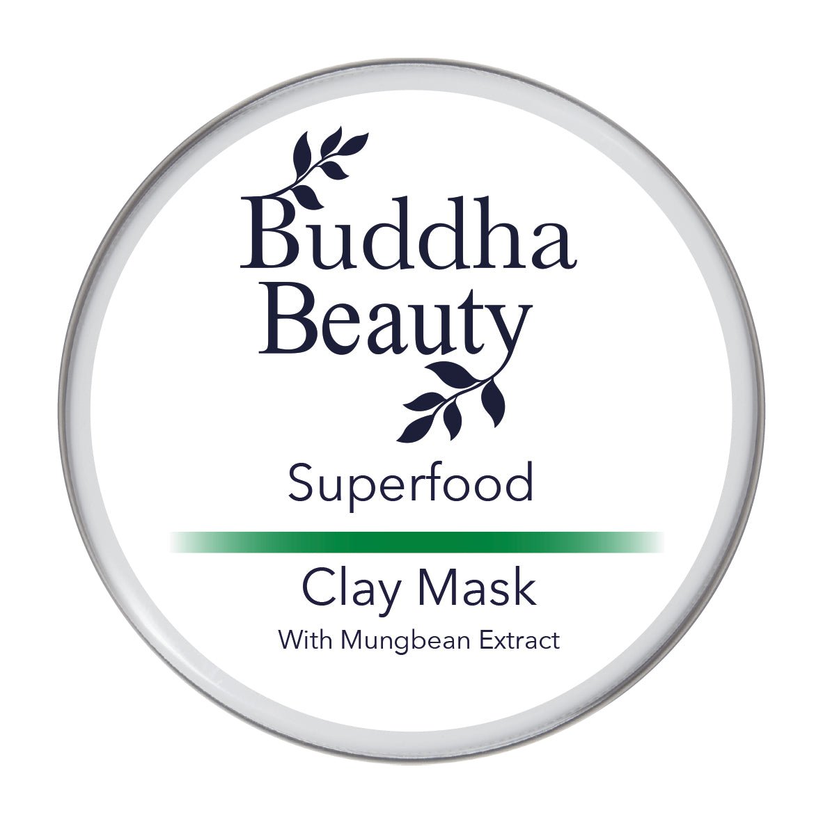 Superfood Clay Mask with Mung Bean | Buddha Beauty Trade - ownlabelskincare